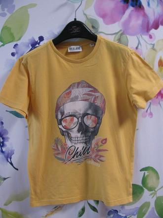 Dětské bavlněné tričko s potiskem deeluxe, 152