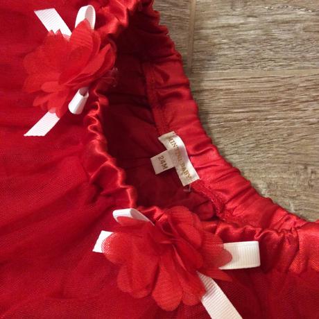 Slavnostní tylová sukýnka s mašličkami, 92