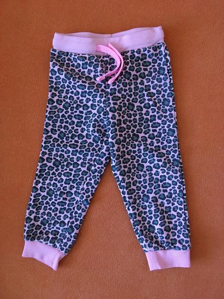 Levhartí tepláčky pro holčičku (vel. 92), kik,92