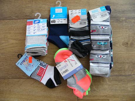 Nové ponožky, vel.23/26, 14 ks, 23
