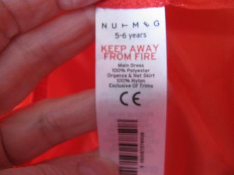 Sváteční vánoční červené tylové šaty, 116