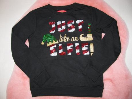 Mikina s vánočním motivem, primark,128