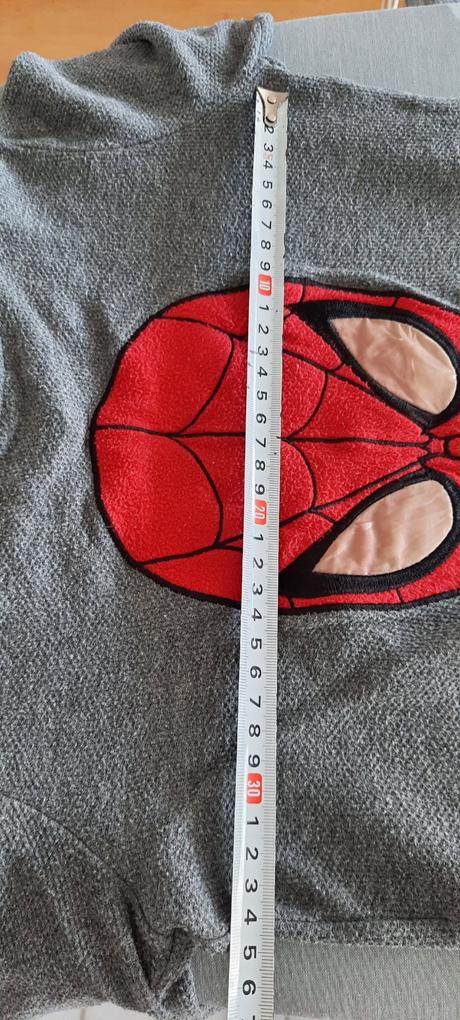 Chlapecká mikina - lehká, zn. spiderman, vel. 5let, 104