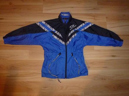 Šusťáková bunda modrá, vel.128, 128