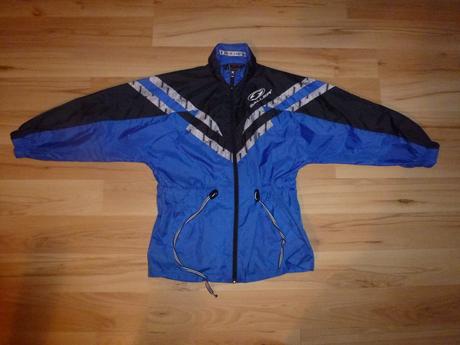 Šusťáková bunda modrá, vel.128, 128