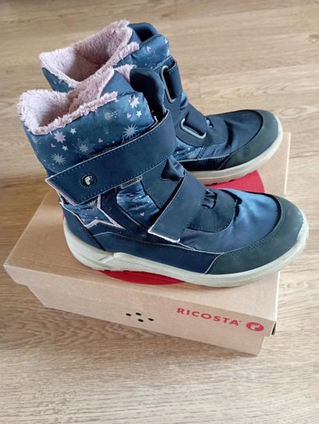Zimní boty blikací s membránou ricosta vel. 35, ricosta,35