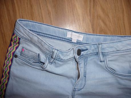 Džínové kraťasy charles vögele na 9-10l- vel.140, 140