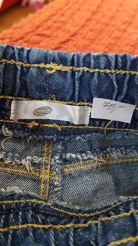 Krásné dětské džíny vel 80, značky pepco, pepco,80