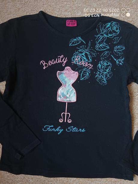 Tričko dl rukáv zn."for funky kids" vel."12-13let", 152