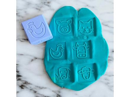 Otiskávací kostka - zvířátka, 