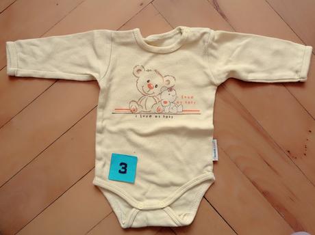 Body dlouhý rukáv 50-56, 50