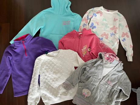 6x mikina 6-8 let komplet, disney,116