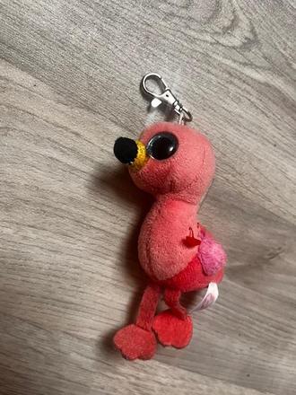 Plameňák - přívěšek,