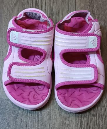 Dívčí gumové sandálky adidas, vel. 28, adidas,29
