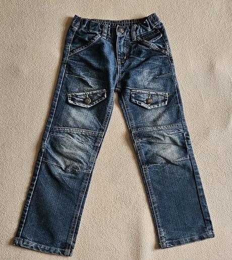 Dětské džíny, rifle, rifličky, vel.116, okay, okay,116