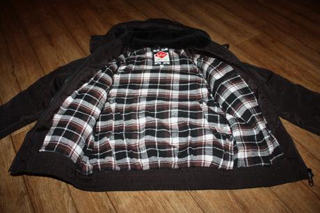 Tmavě hnědá zimní bunda, lee cooper,152