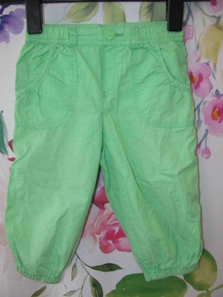 Letní plátěné 3/4 šortky dopodopo, dopodopo,116