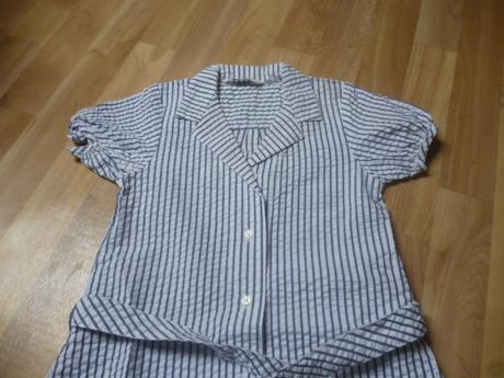 Pruhaté šaty organická bavlna 7-8 ebbe, 128