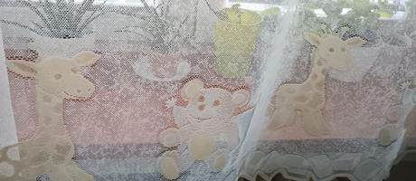 Dětská záclona se zvířátky vel.340 x 160 cm, 