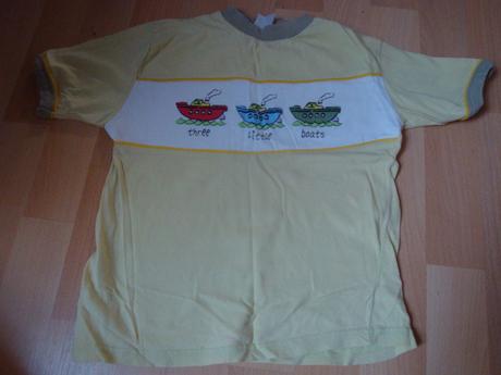 Tričko pro kluky s lodičkami - 3 roky, 92