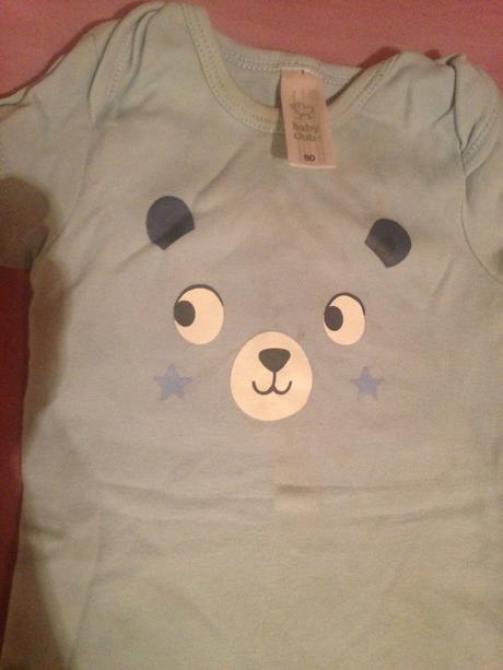 Dětské body medvídek vel. 74 - 80, c&a,74