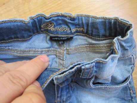 Džínové, riflové šortky, kraťásky kappahl, kappahl,86