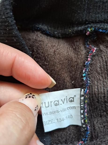 Zateplené legíny 128/134 top stav, 128