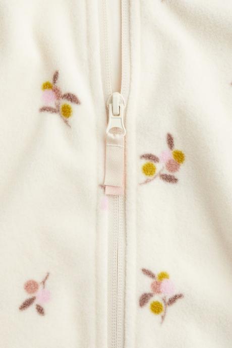 H&m mikina berries fleecová dívčí vel. 98/104, h&m,98 / 104