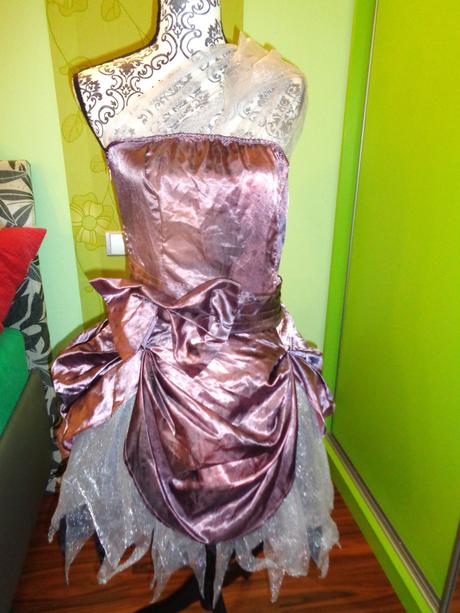 Karneval-luxusní šaty královna podsvětí - s/m, 