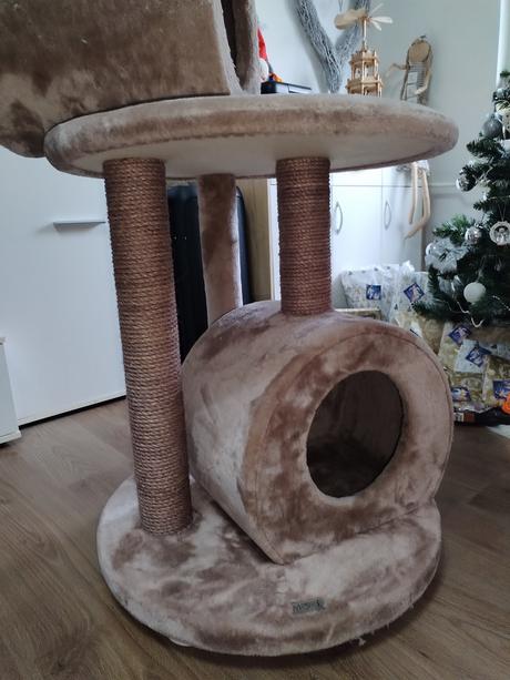 Škrabadlo pro kočičku v růžové barvě, 