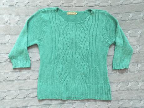 Zelená halenka 3/4 rukáv xl/2xl, 44