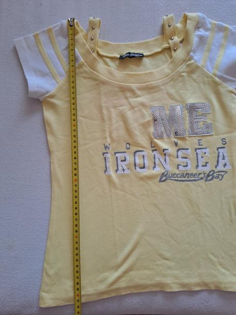 Dívčí tričko s flitry, vel. s, s