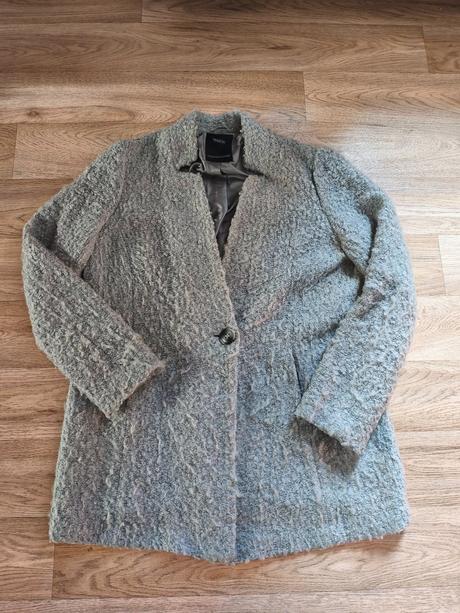 Jarní kabátek teddy od oversize l/xl, c&a,l