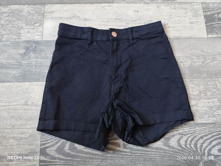 Kraťasy dívčí 146, denim,146