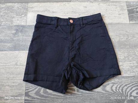 Kraťasy dívčí 146, denim,146