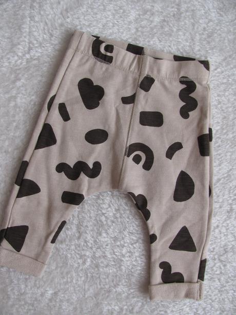 Bavlněné strečové baggy kalhoty-2ks, nutmeg,62