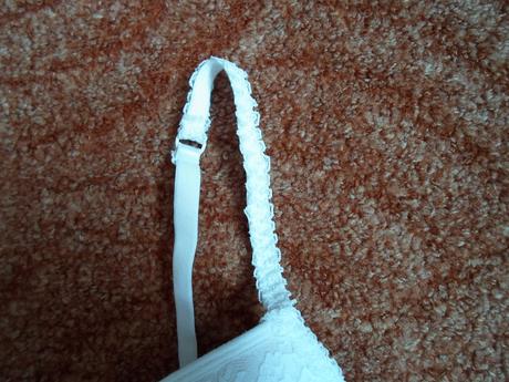 Bílá krajková podprsenka super push - 80c, new yorker,80c