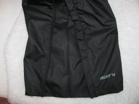 Černé volnočasové šusťákové podšité kalhoty, mountain warehouse,38