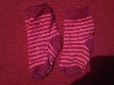 Dívčí ponožky proužky, 19