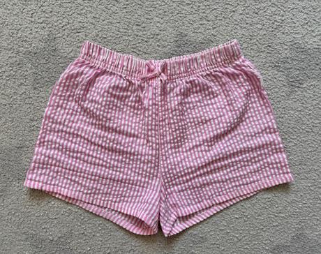 Plátěné kraťasy proužek pepco, vel. 134, pepco,134