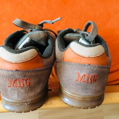 Mango 37 khaki hnede botasky, mango,37