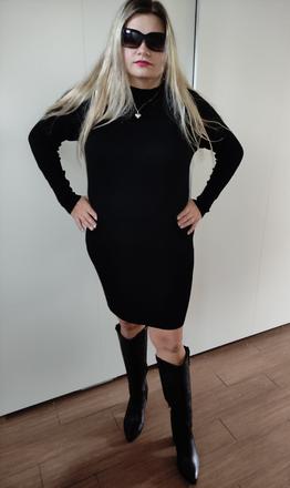 Úpletové šaty - vel 46,zn.esmara, esmara,46