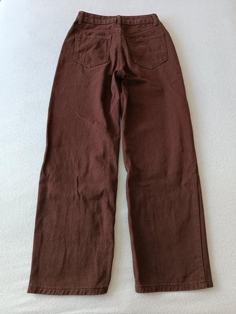 Hnědé džíny - shein - xs, xs