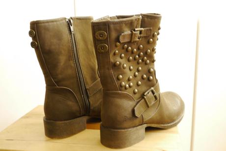 Hnede polokozacky rovna podrazka blowfish vel.37, 37