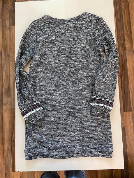 Melír svetrové šaty/top, vel s, jean pascale, s