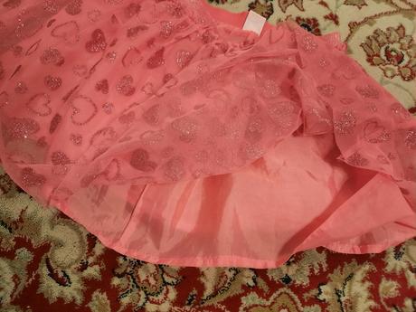 Srdíčková blýskavá tylová sukně, kiki&koko,122