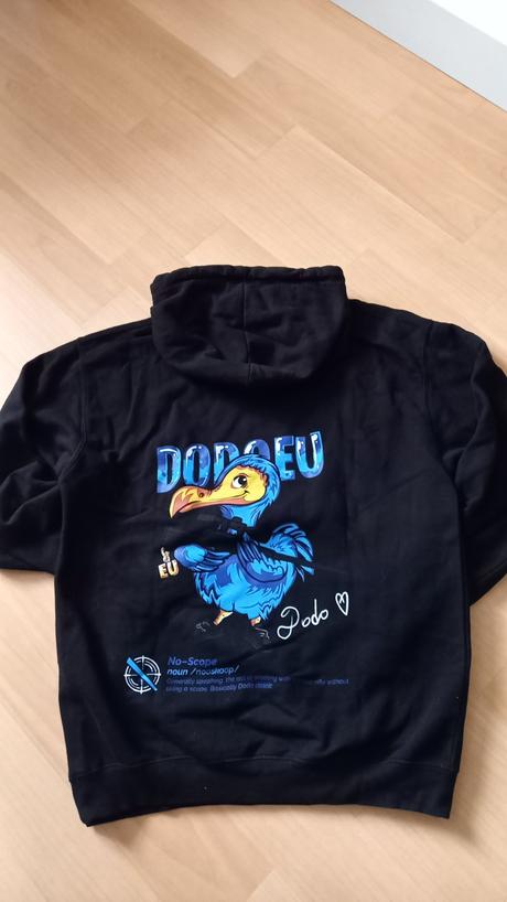 Mikina + tričko zdarma - fortnite - dodo, m