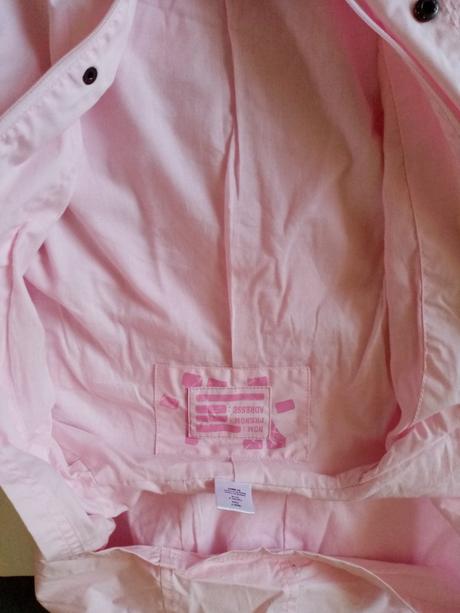 Růžová bundička/kabátek, 152