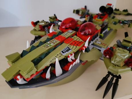 Lego chima 70006 craggerův krokodýlý člun + mix ch, 