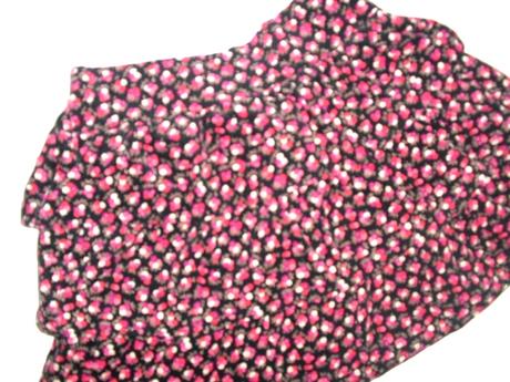 Volánková manžestrová sukně - kytičky, f&f,146